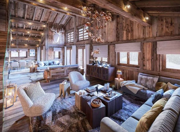 Chalet in Megeve - view 1