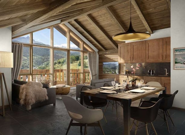 Apartment in Meribel - view 1