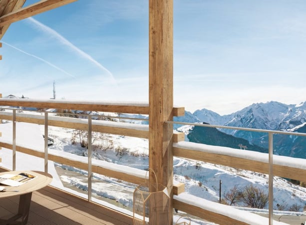 Apartment in Huez - view 1