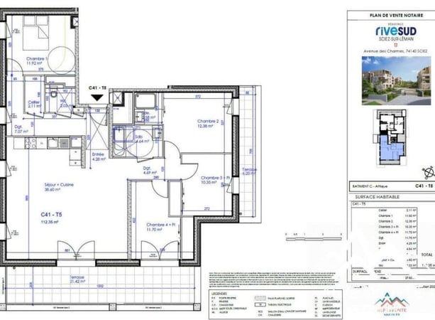Apartment in Sciez - view 1