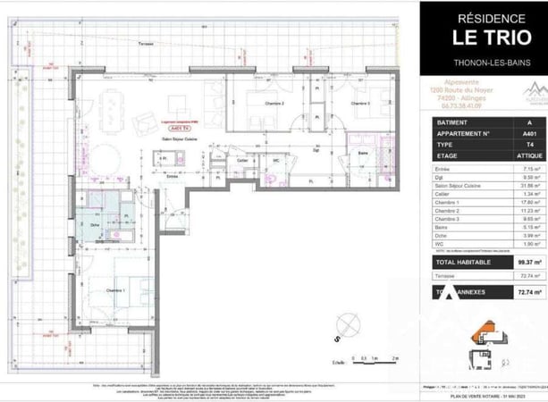 Apartment in Thonon-les-Bains - view 1