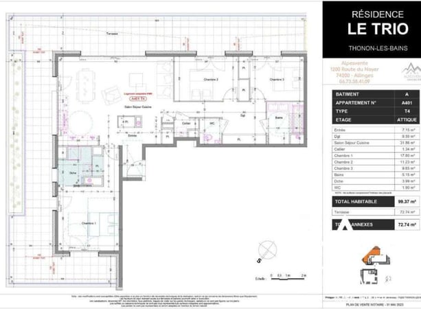 Apartment in Thonon-les-Bains - view 1