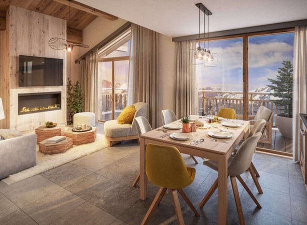 Apartment in Huez - view 1