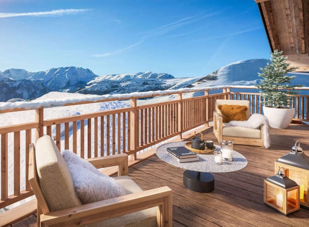 Apartment in Huez - view 1