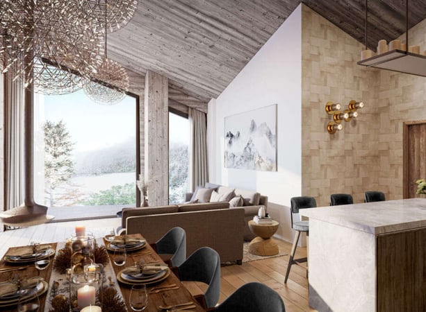 Apartment in Courchevel - view 1