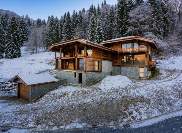 House in Morillon - view 1