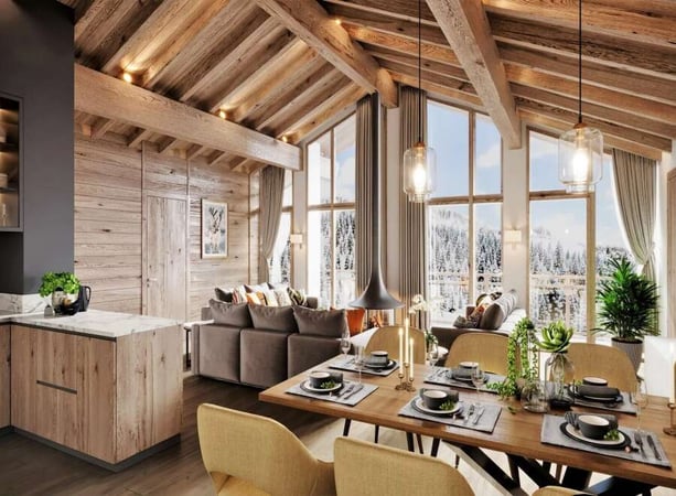 Apartment in Les Gets - view 1