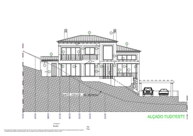 Land in Budens - view 1