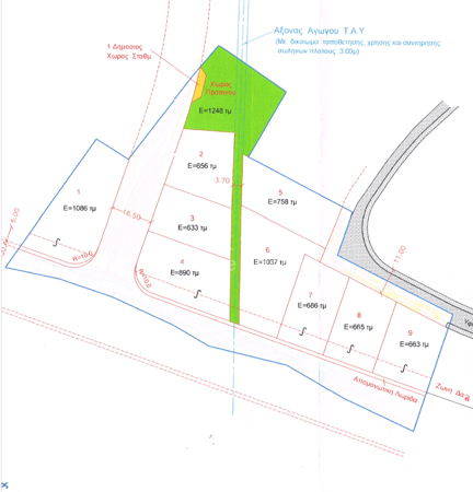 Land in Agia Paraskevi - view 1