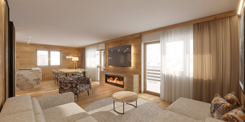 Chalet in Courmayeur - view 1