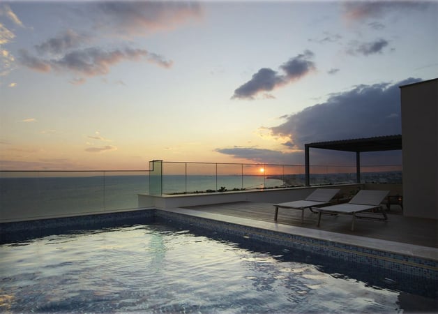 Penthouse in Agios Tychon - view 1