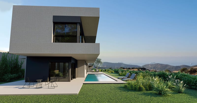 Villa in Parekklisia - view 1