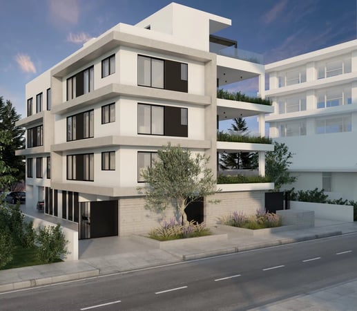 Penthouse in Germasogeia River - view 1