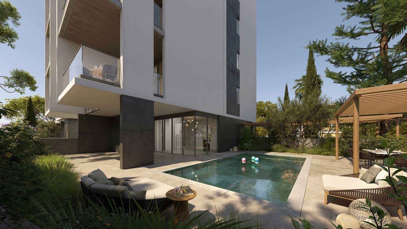 Apartment in Germasogeia River - view 1