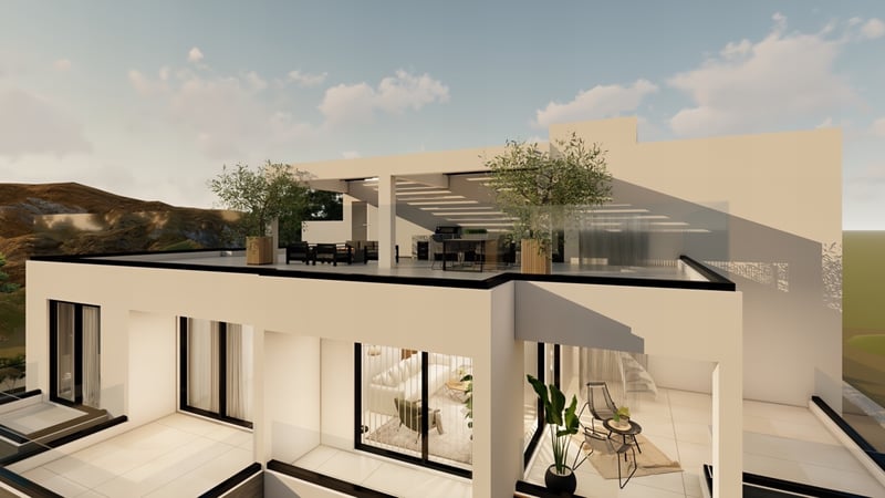 Penthouse in Fasoula - view 1