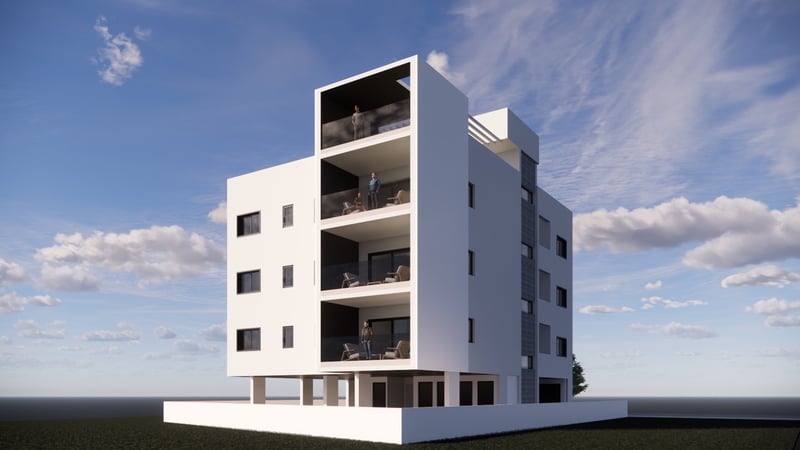 Penthouse in Ayioi Omoloyites - view 1