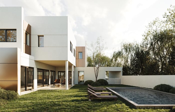 House in Archangelos - view 1