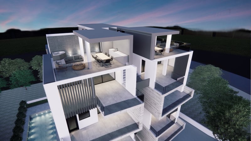 Penthouse in Germasogeia - view 1