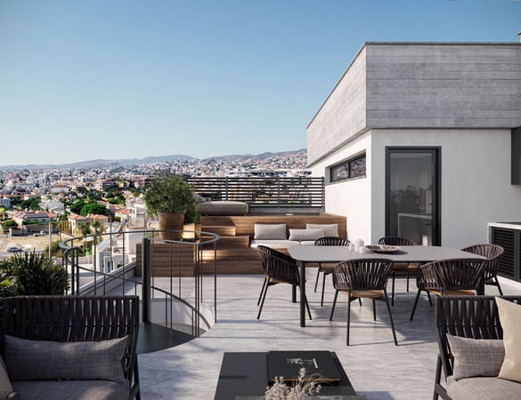 Penthouse in Agios Athanasios - view 1