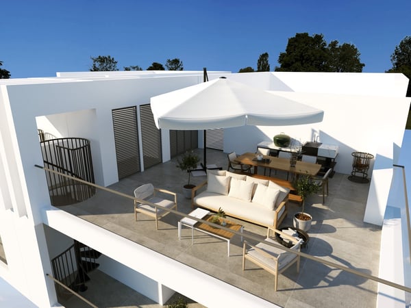 Penthouse in Livadia - view 1