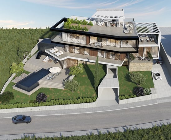 Villa in Agios Tychon - view 1