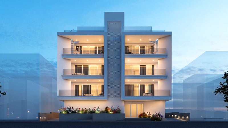 Penthouse in Ayios Stylianos - view 1