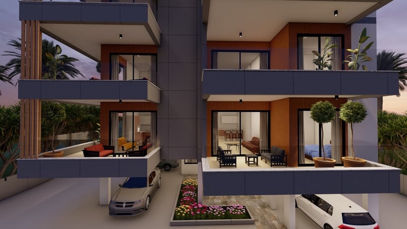 Apartment in Germasogeia River - view 1