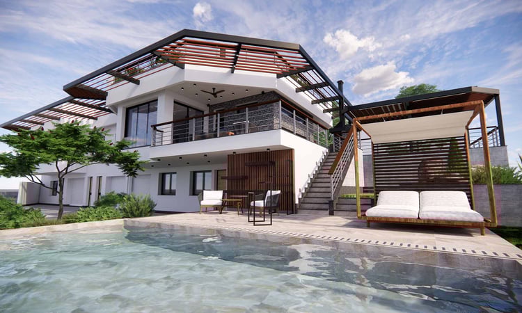 Villa in Germasogeia - view 1