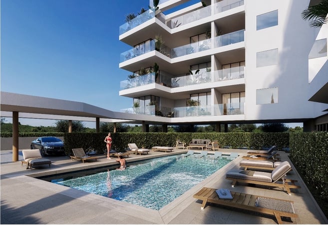 Penthouse in Germasogeia River - view 1