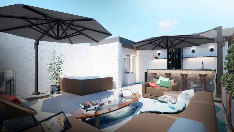 Penthouse in Cyprus - view 1