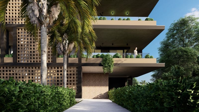 Penthouse in Germasogeia River - view 1