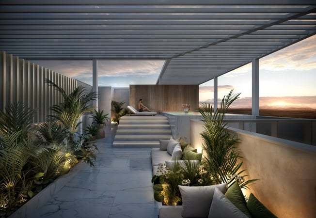 Penthouse in Germasogeia River - view 1