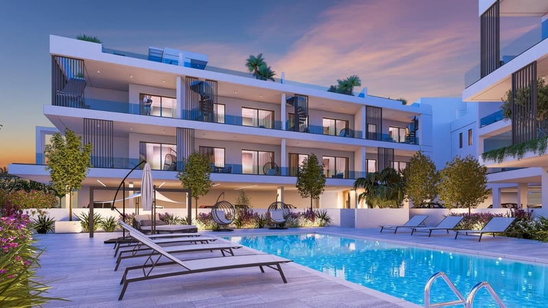 Penthouse in Livadia - view 1