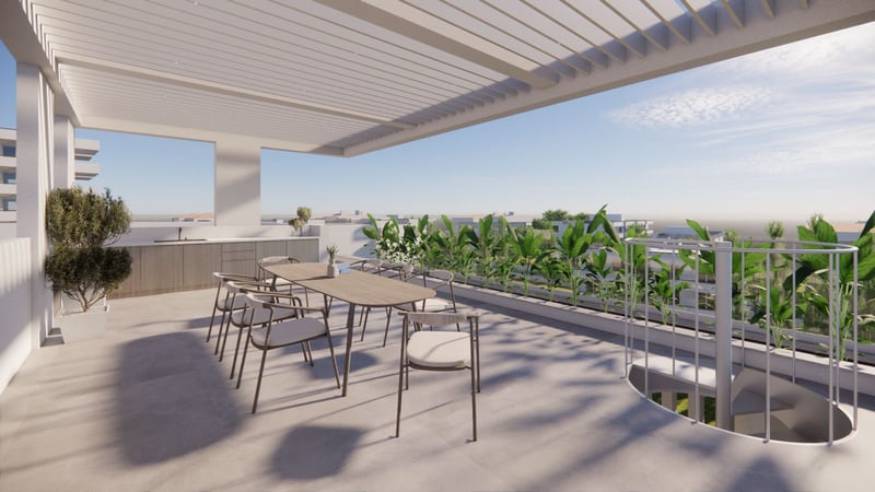 Penthouse in Fasoula - view 1
