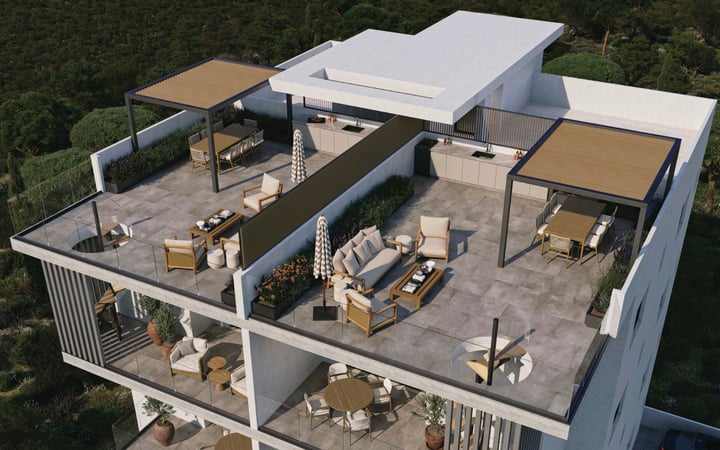 Penthouse in Livadia - view 1