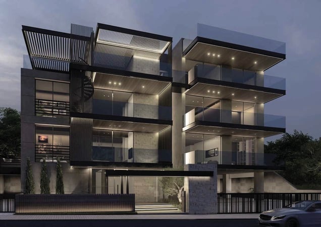 Penthouse in Agia Fylaxis - view 1