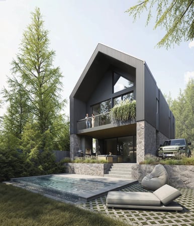 House in Moniatis - view 1