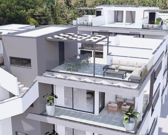 Penthouse in Agia Fylaxis - view 1