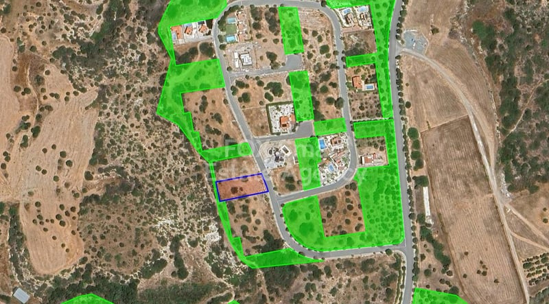 Land in Paphos - view 1