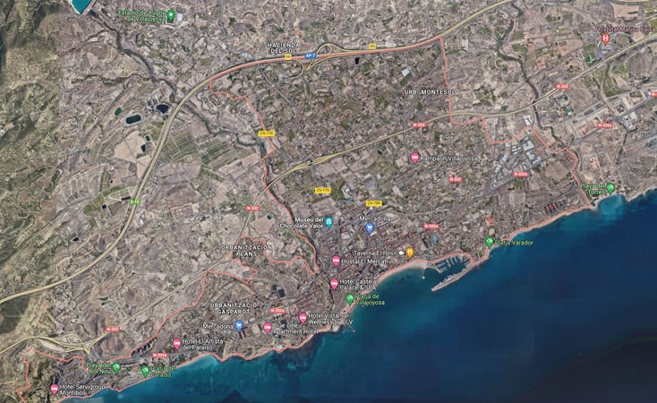 Land in Villajoyosa - view 1