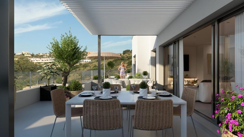 Penthouse in Casares - view 1