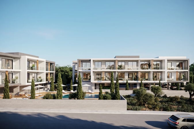 Apartment in Chlorakas - view 1