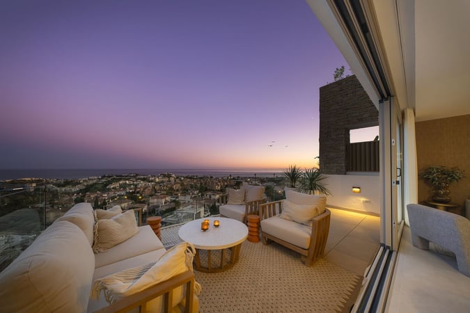Penthouse in Calla de Mijas - view 1