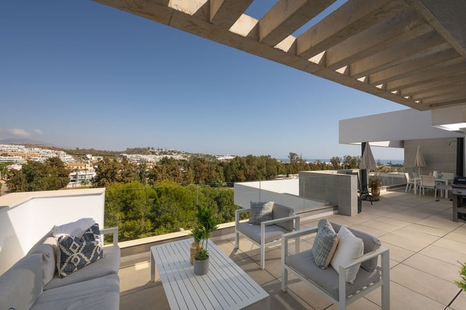 Penthouse in Calla de Mijas - view 1