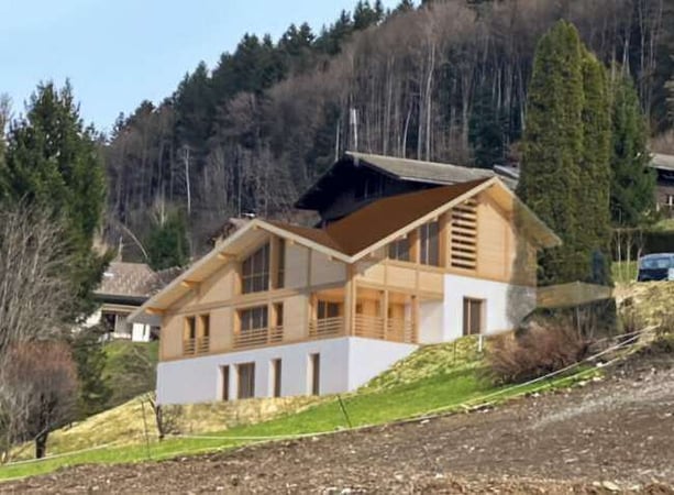 House in Thones - view 1