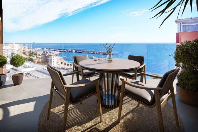 Apartment in Villajoyosa - view 1