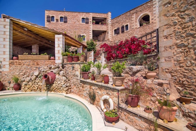 Villa in Samonas - view 1