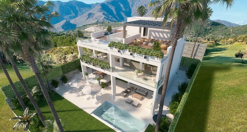 House in Estepona - view 1