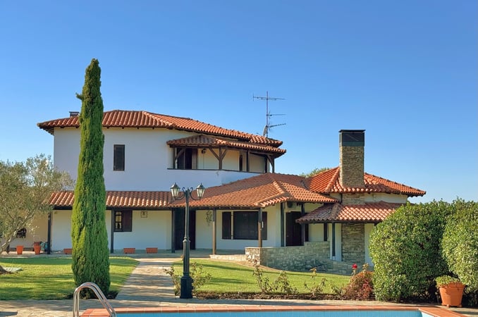 Villa in Plagiari - view 1