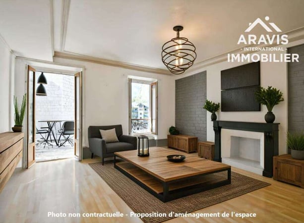 Apartment in Thones - view 1